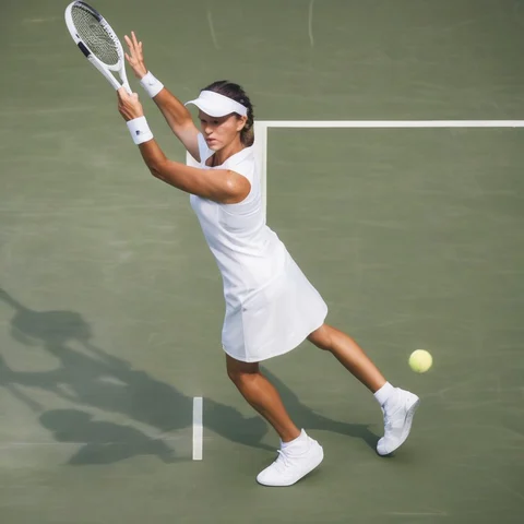 SDXL generates a tennis player: with tag.